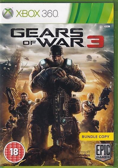  Gears of War 3 Bundle Copy - XBOX 360 (B Grade) (Genbrug)